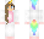 dark brown haired unicorn