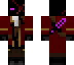 ender pirate with eyepatch and scar