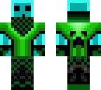 green and blue slime