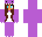 purple dino girl