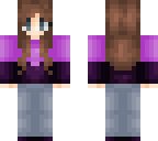 purple shirt