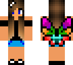 rainbow bufferfly