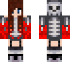 skeleton girl