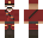soldier with cosmetics