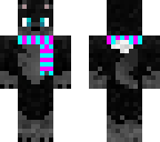 wolf with scerf