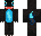 black and blue charmander