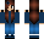 blue girl