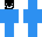 blue man