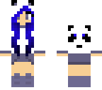 blue panda