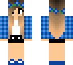 blue plaid