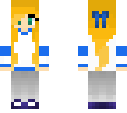 blue striped shirt