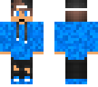 blue teen kid