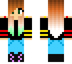 cool rainbow girl