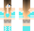 cool turquoise girl