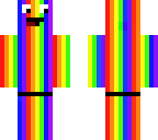 derpy rainbow look left
