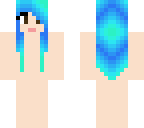 electric blue hair base