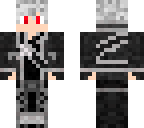 evil white hair kirito