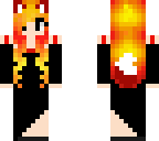 fire wolf girl prom