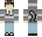 gray cat boy