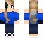 half ender wolf girl pijamas