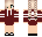 maroon braid