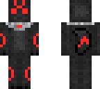 mega red tron suit