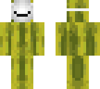 melon with mask
