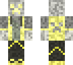 minecraft skin speed art 6 yellow gamer