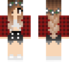 plaid girl