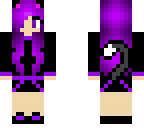 purple cat girl