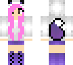 purple fox girl