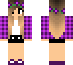 purple plaid