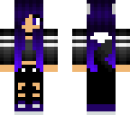purple wolf girl