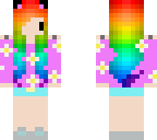 rainbow flower chibi