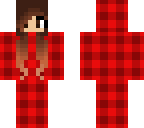 red plaid
