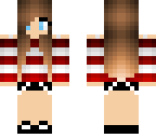 red stripes girl