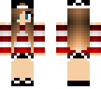 red stripes girl