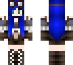 steampunk neko  blue edit