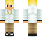 white jacket and gold chain