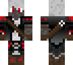 black and red dark elf