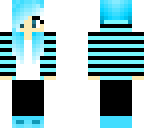 blue girl