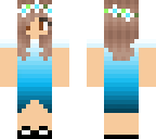 blue girl