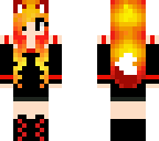 edit fire wolf girl