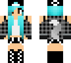 edited with blue hair