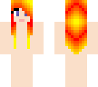 flame hair