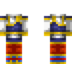goku's yardrat gi template