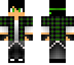 green and black boy