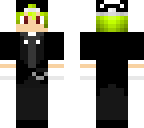 green haired butler