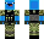 military blue slime