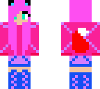 pink fox girl
